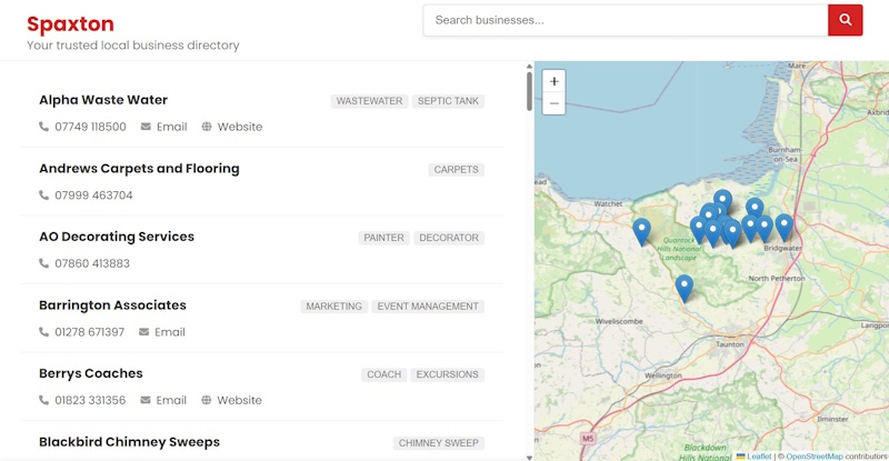 Small Business Directory Network